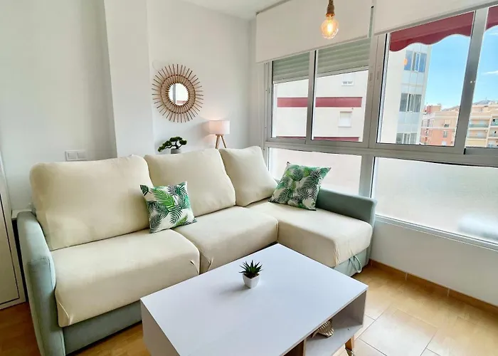 아파트 Shr057 Estudio Con Piscina Y Cerca De La Playa 네르하