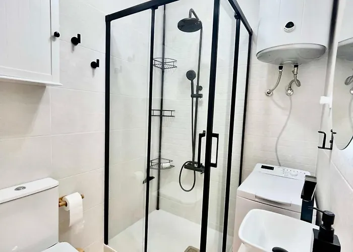 Shr057 Estudio Con Piscina Y Cerca De La Playa Апартаменты Нерха