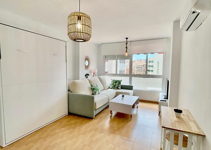 Апартаменты Shr057 Estudio Con Piscina Y Cerca De La Playa